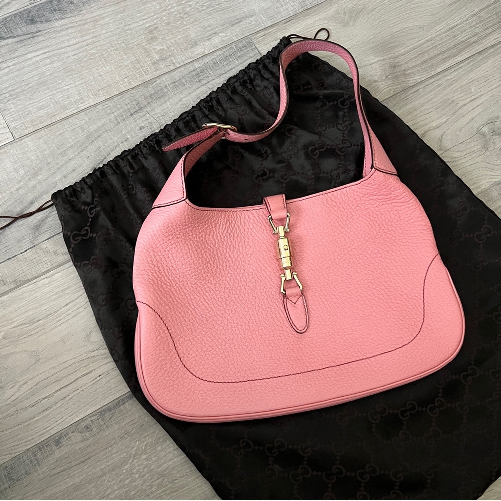 SOLD Gucci Pink Medium Jackie Bag